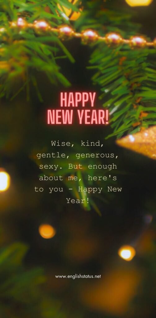 Happy New Year English Quotes Status